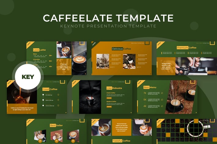 Caffeelate - Keynote Template