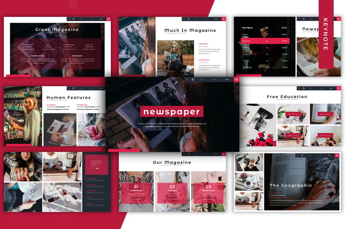Newspaper - Keynote Template