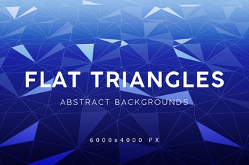 Flat Triangle Backgrounds