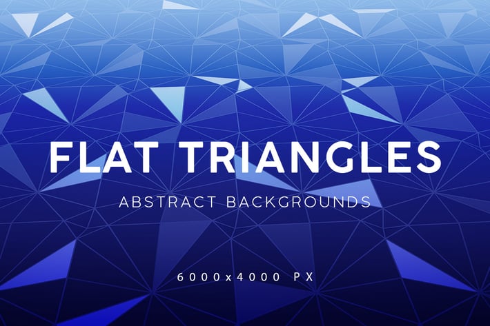 Flat Triangle Backgrounds