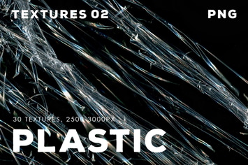 30 Plastic Texture Overlays | 02