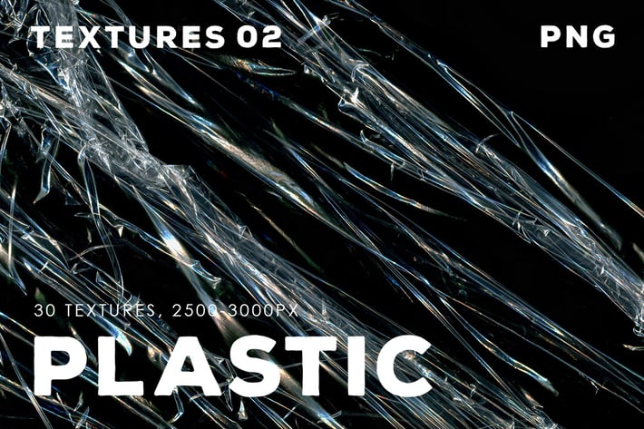 30 Plastic Texture Overlays | 02