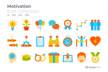 Motivation Color Icon