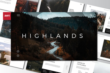 Highlands Powerpoint Template