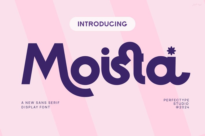 Moista Modern Futuristic Sans Serif Font