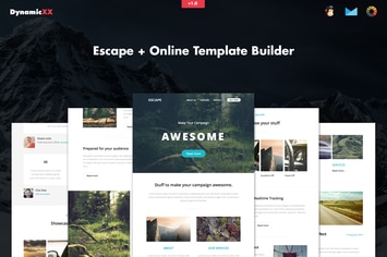 Escape - Responsive Email + Template Builder