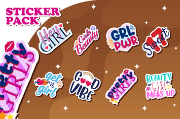 Girl Stickers