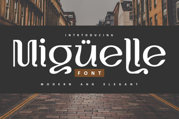 Miguelle Modern Font