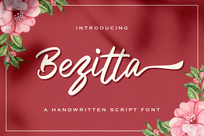 Bezitta - Handwritten Font