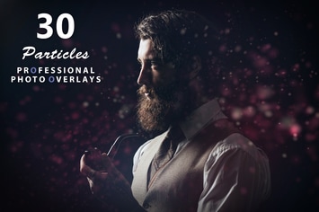 30 Particles Photo Overlays
