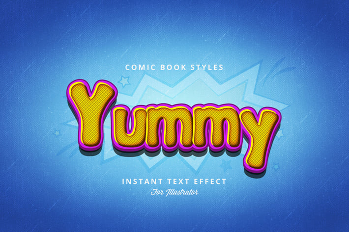 Comic Book Styles for Illustrator V2