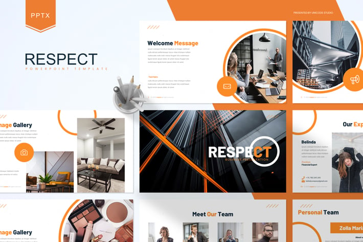 Respect - Business Powerpoint Template