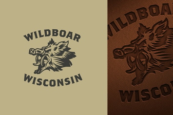 Wild Boar Hunting Logo