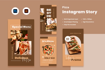 Pizza Instagram Stories