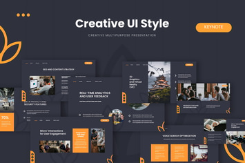 Creative UI Style - Keynote