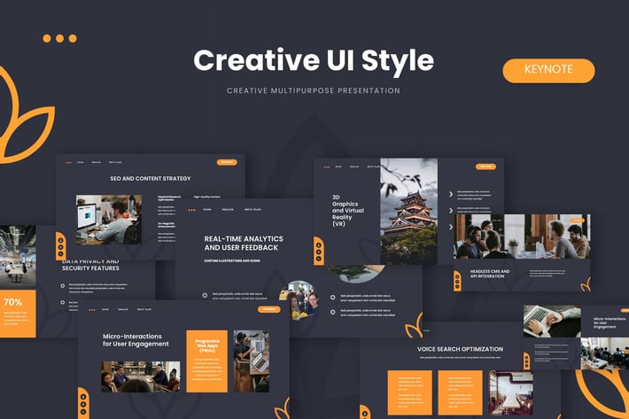 Creative UI Style - Keynote