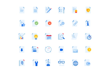 Document Icons Set 