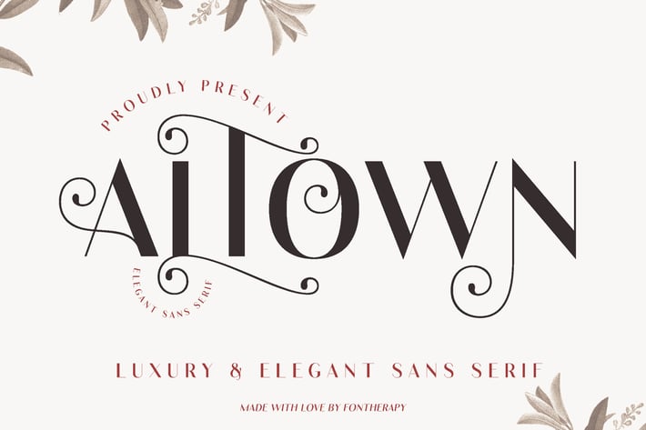 Altown Business Sans Serif Font