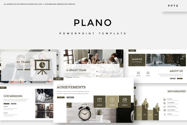 Plano - Powerpoint Template