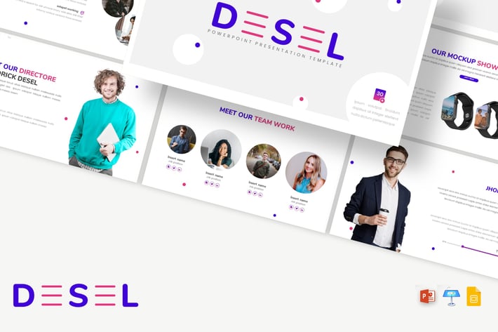 Desel - Travel Agency PPTX / GSlides / Key