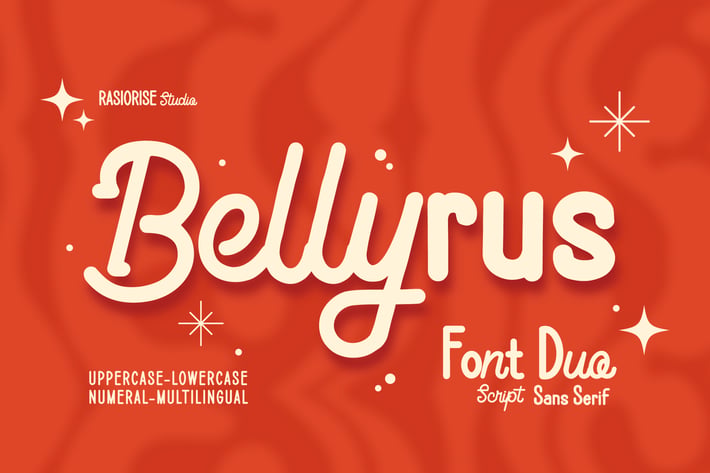 Bellyrus - Script and Handwritten Font Duo