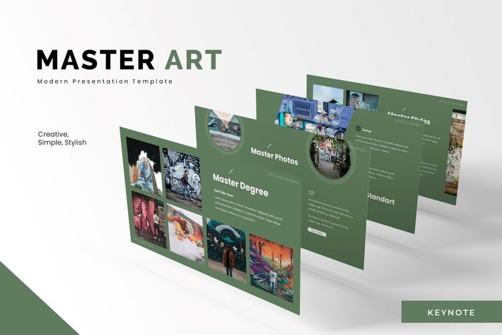Master Art  - Keynote Template