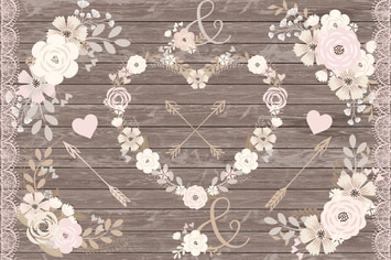 Floral clipart, Spring flower clipart