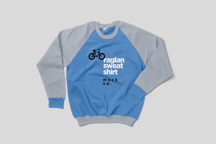 Raglan SweatShirt Mockups