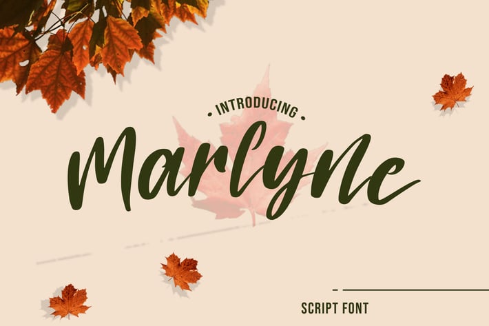 Marlyne  - Script Font