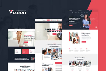 Vizeon - Business Consulting HTML Template