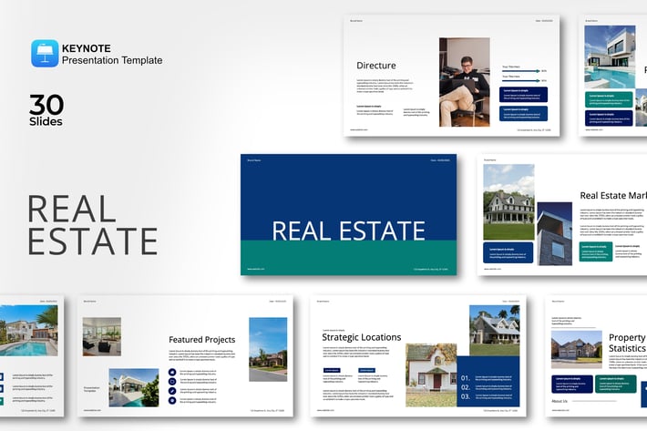 Real Estate Keynote Template
