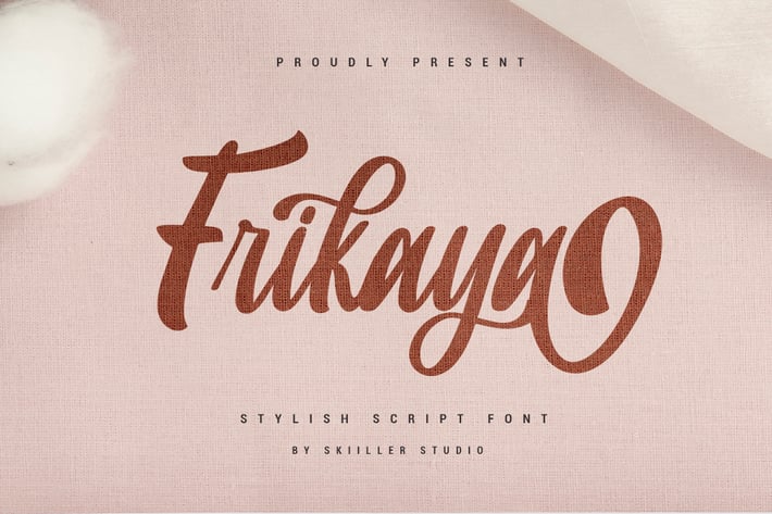 Frikaya - Stylish Script Font