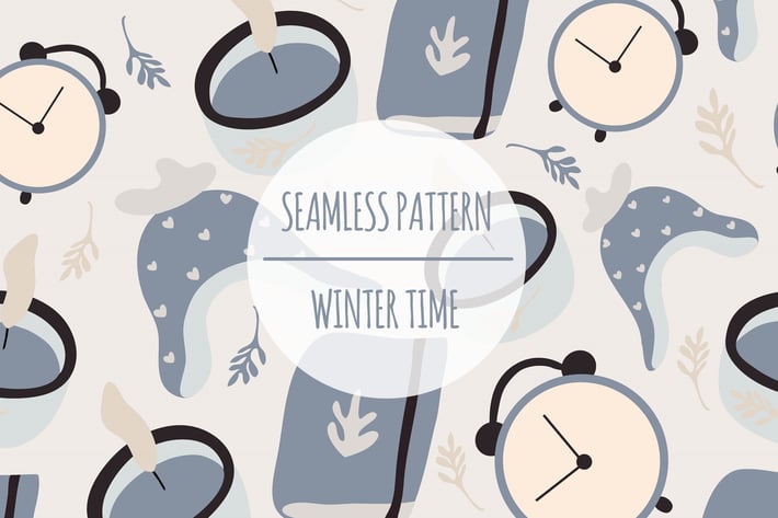 Winter Time – Seamless Pattern