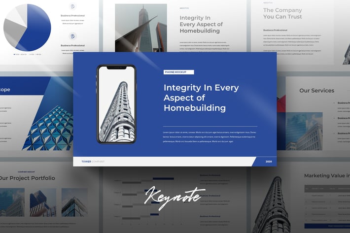 Tower - Business Pitch Keynote Template