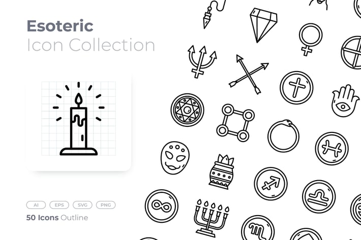 Esoteric Outline Icon
