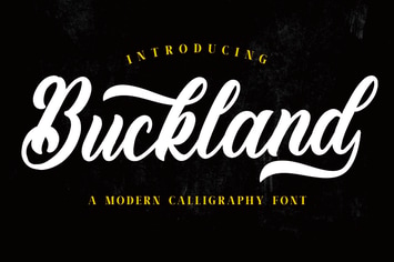 Buckland - Vintage Font