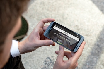 City Street Android Mockup 1 of 8