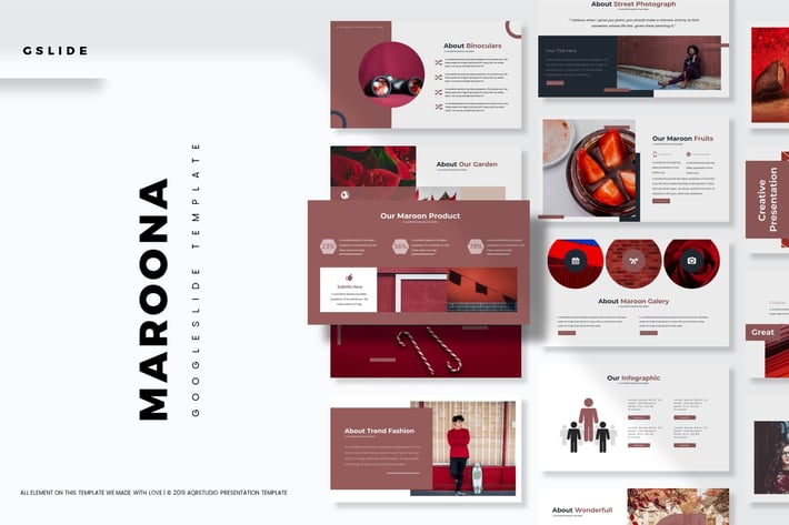 Maroona - Google Slides Template
