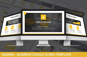 Quadra - Business Google Slides Template