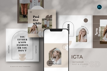 Igta - Instagram Template Set