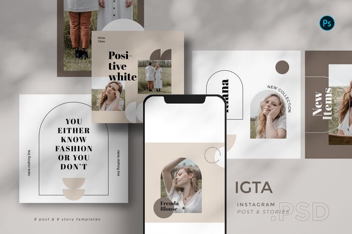Igta - Instagram Template Set