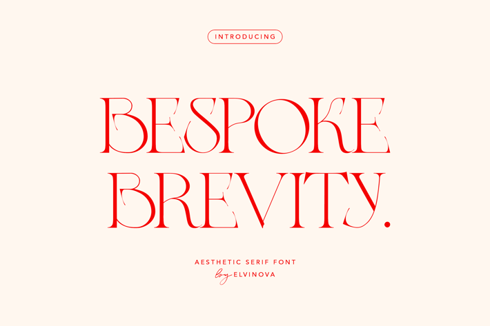 Modern Serif Font