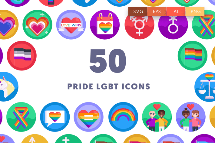 Pride LGBT Icons