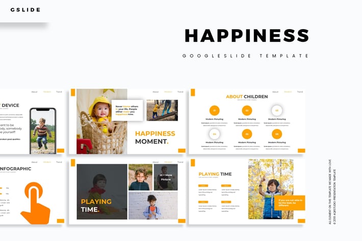 Happiness - Google Slides Template