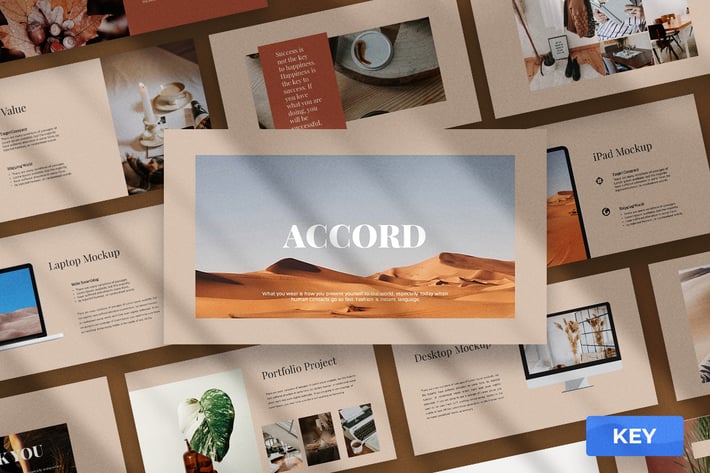 Accord - Keynote Presentation Template