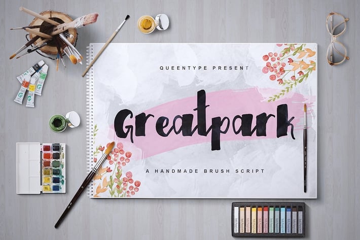 Greatpark Typeface