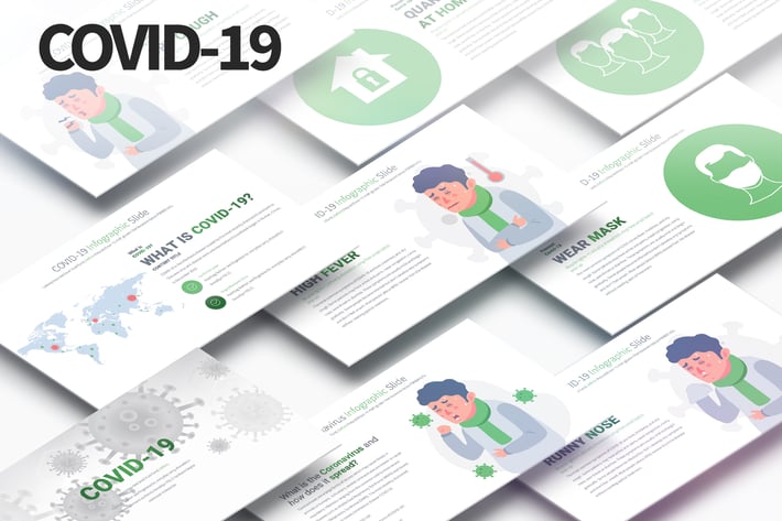 COVID-19 - PowerPoint Infographics Slides