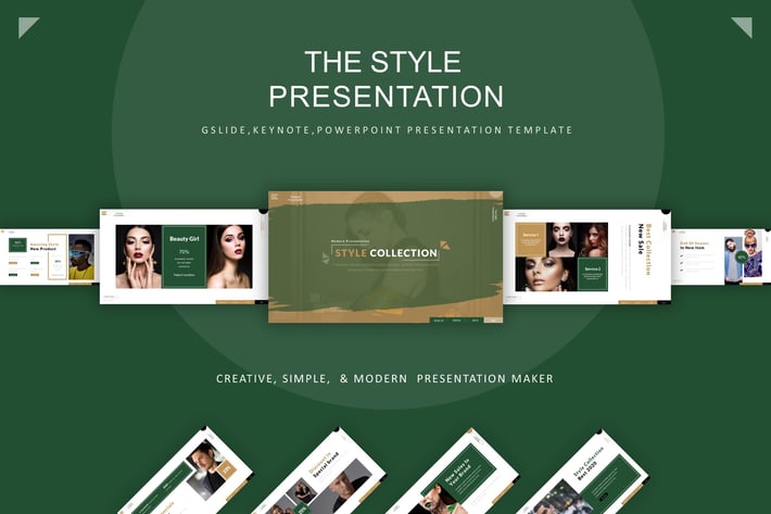 Style Collection Presentation Template