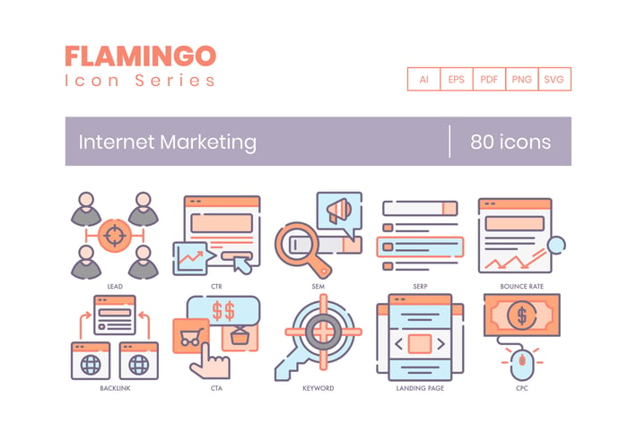 Internet Marketing Icons