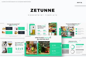 Zetunne - Powerpoint Template